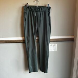 Lululemon On The Fly Pant *28” Full On Luxtreme Dark Forest W5ALWS
